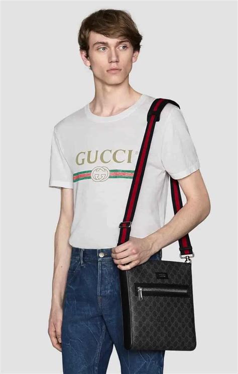 borsello uomo marca gucci|borse gucci uomo.